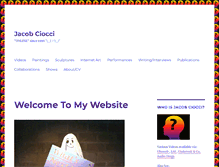 Tablet Screenshot of jacobciocci.org